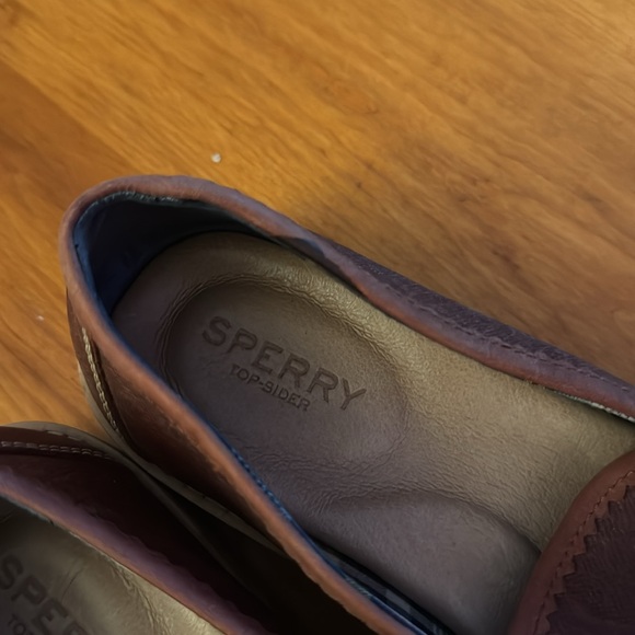 Sperry Dark Brown Slip-On Loafers - Picture 3 of 4